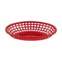 G.E.T. Enterprises 9.5 x 6 inch Oval Red Basket, 36 count