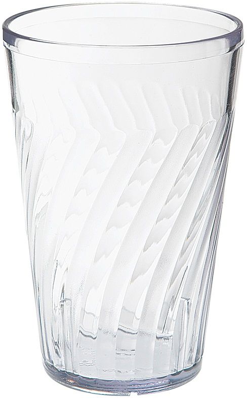 Get Enterprises San Plastic Clear Tahiti Beverage Tumbler, 16 Ounce -- 72 Per Case