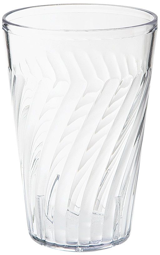 Get Enterprises San Plastic Clear Tahiti Beverage Tumbler, 20 Ounce -- 72 Per Case