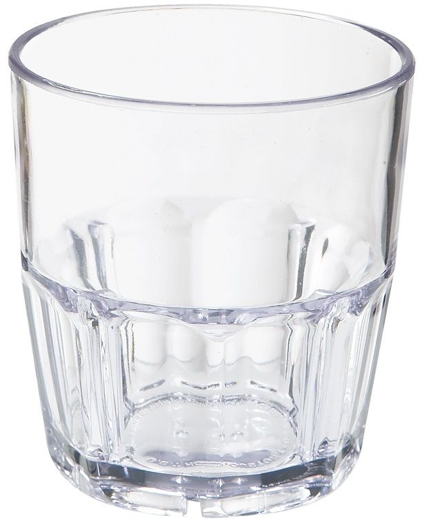 Get Enterprises Bahama San Plastic Clear Tumbler, 9 Ounce -- 72 Per Case