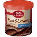 Betty Crocker Rich and Creamy Milk Chocolate Frosting, 16 Ounce -- 8 per case.