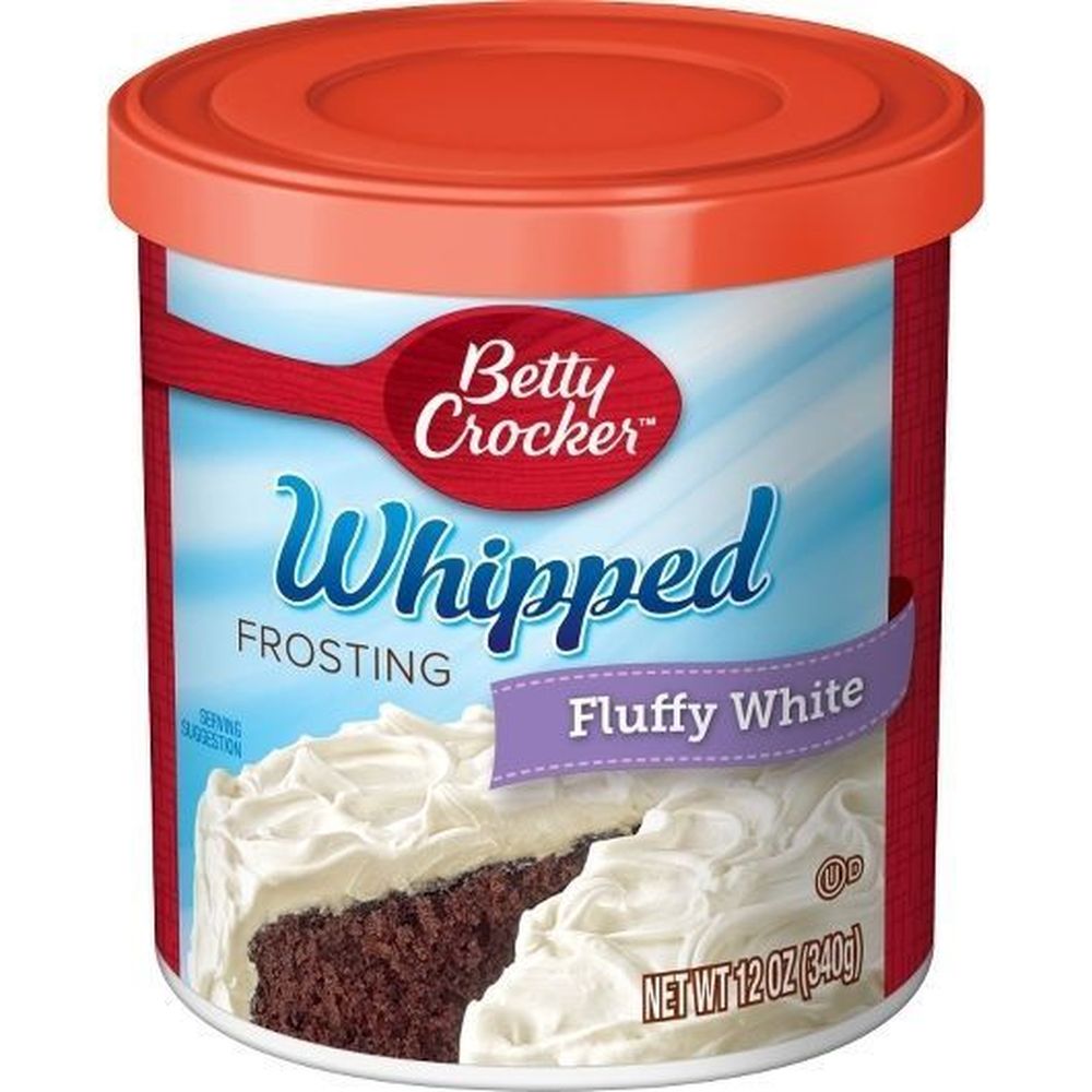 Betty Crocker Fluffy White Whipped Frosting, 12 Ounce -- 8 per case