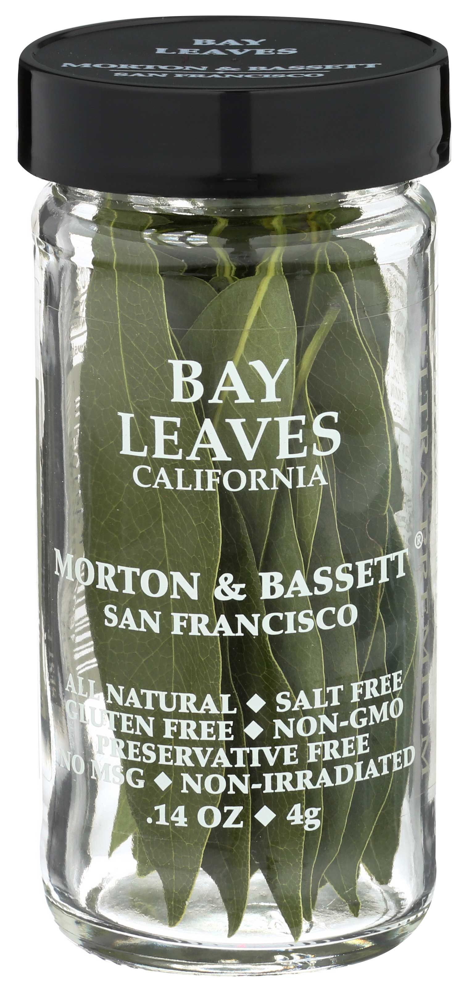 Morton & Bassett Bay Leaf Seasoning, 0.5 Ounce -- 3 Per Case