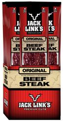 Jack Links Original Beef Steak, 1 Ounce -- 72 per case