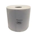 Datecodegenie 3 Inch White Circle Blank Permanent Label Roll, 4 count