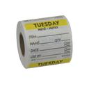 Ncco 2 x 2 inch Dissolvable Tuesday Label, 250 count