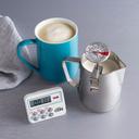 CDN Beverage & Frothing Thermometer - 5” Stem