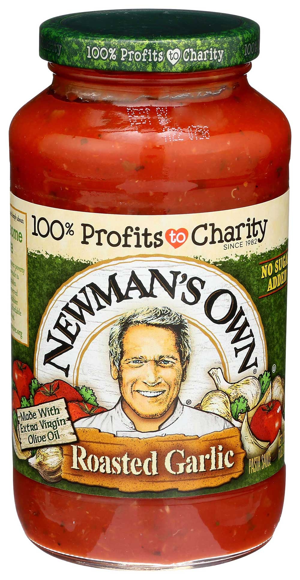 Newmans Own Roasted Garlic Pasta Sauce, 24 Fluid Ounce -- 8 per case