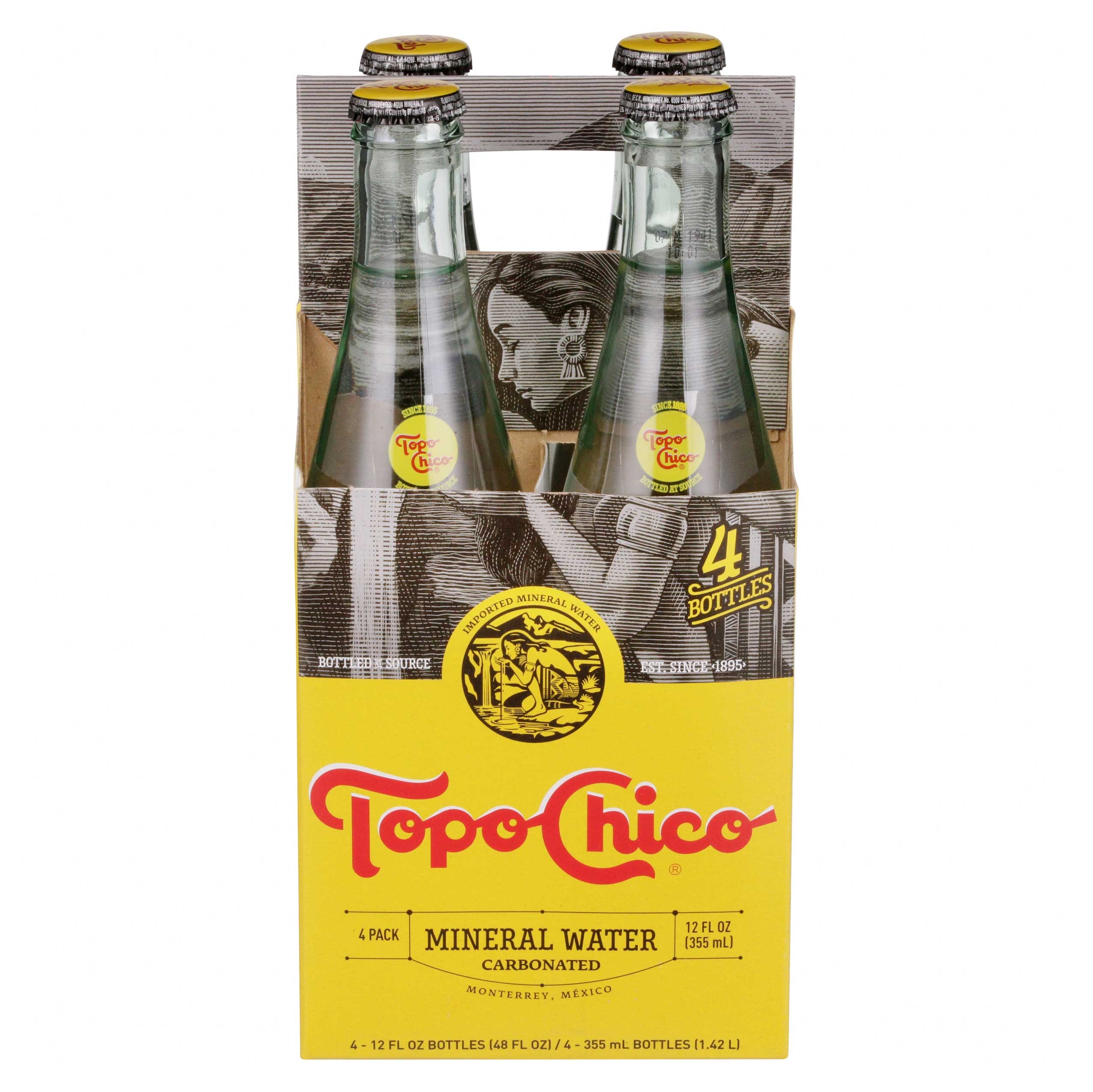 Topo Chico Sparkling Mineral Water, 12 Fluid Ounce -- 24 per case