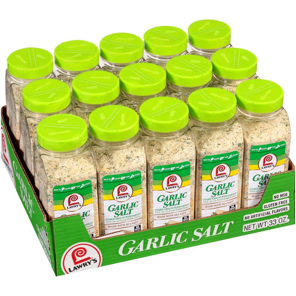 Lawry's Garlic Salt, 33 Ounce -- 15 Per Case