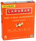Larabar Cashew Cookie Bar, 1.7 Ounce - 6 per pack -- 8 packs per case