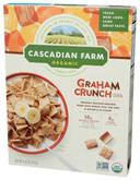 Cascadian Farm Organic Graham Crunch Cereal, 9.6 Ounce -- 10 per case.