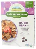 Cascadian Farm Organic Raisin Bran Cereal, 12 Ounce -- 10 per case.