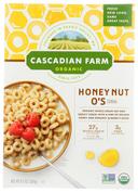 Cascadian Farm Organic Honey Nut Os Cereal, 9.5 Ounce -- 12 per case.