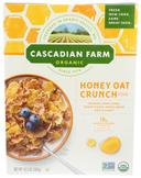 Cascadian Farm Organic Honey Oat Crunch Cereal, 13.5 Ounce -- 10 per case