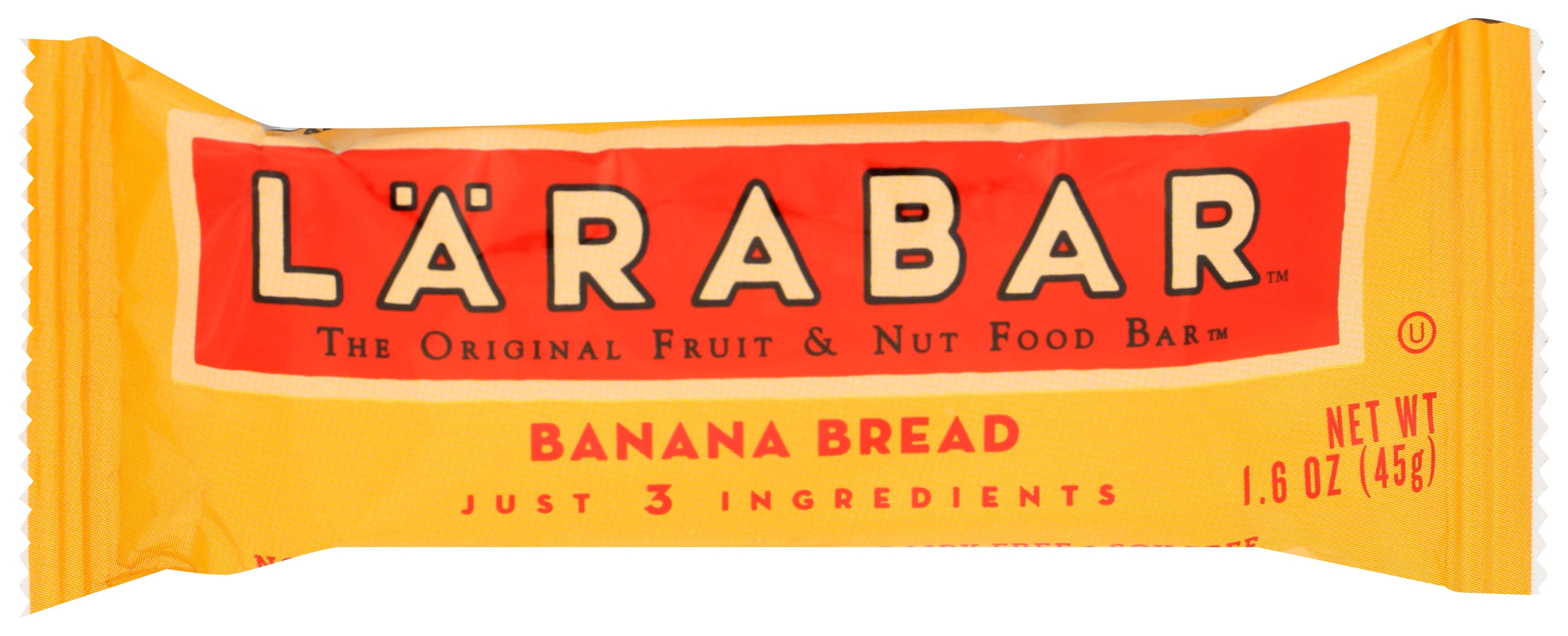 Larabar Banana Bread Fruit and Nut Food Bar, 1.6 Ounce -- 16 per case