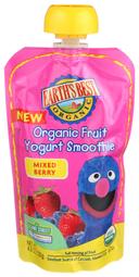 Earths Best Mixed Berry Yogurt Smoothie, 4.2 Ounce -- 12 per case.