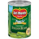 Del Monte Harvest Selects Cut Green Italian Beans, 14.5 Ounce Can -- 12 per case