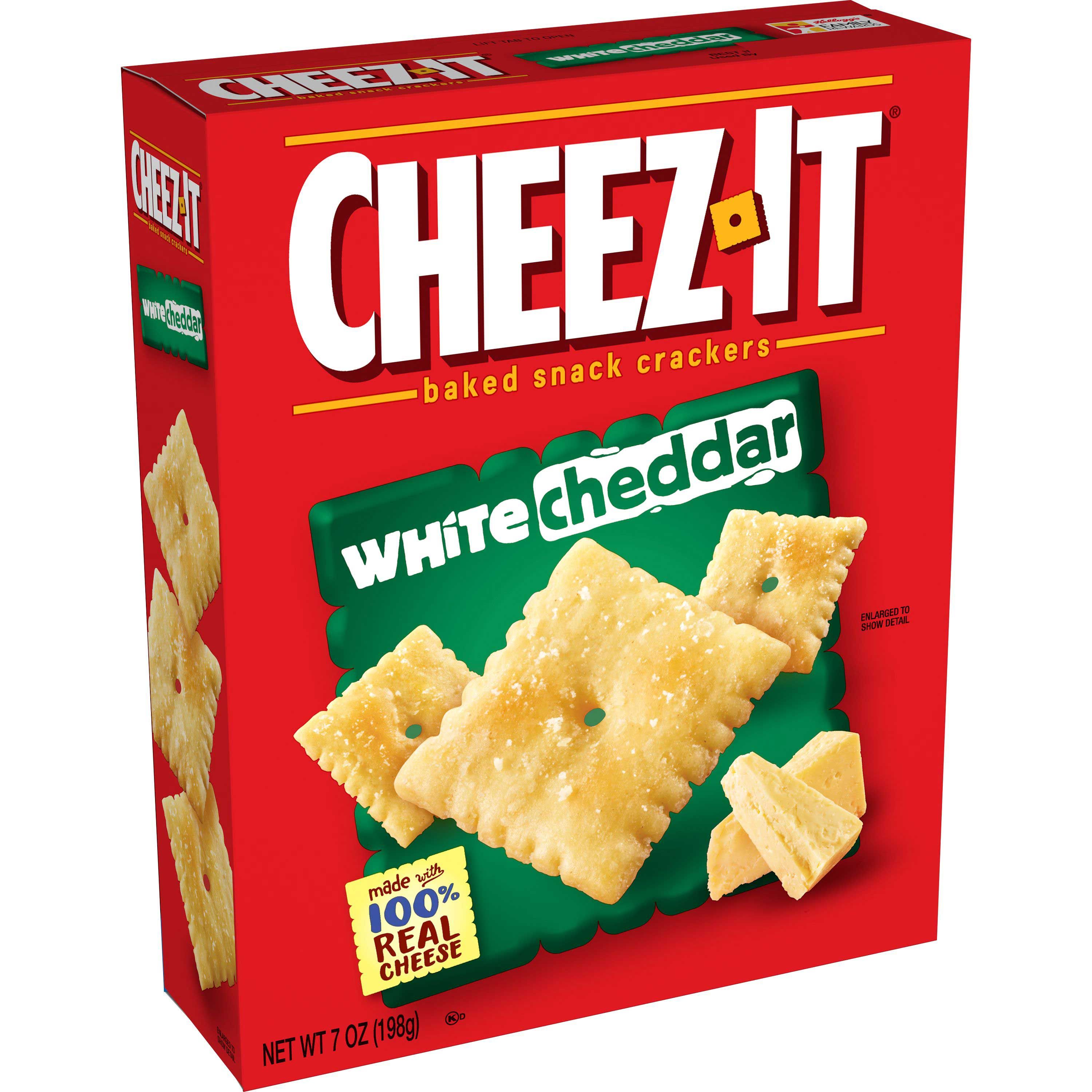 Cheez-it Sunshine White Cheddar Cracker, 7 Ounce -- 12 Per Case