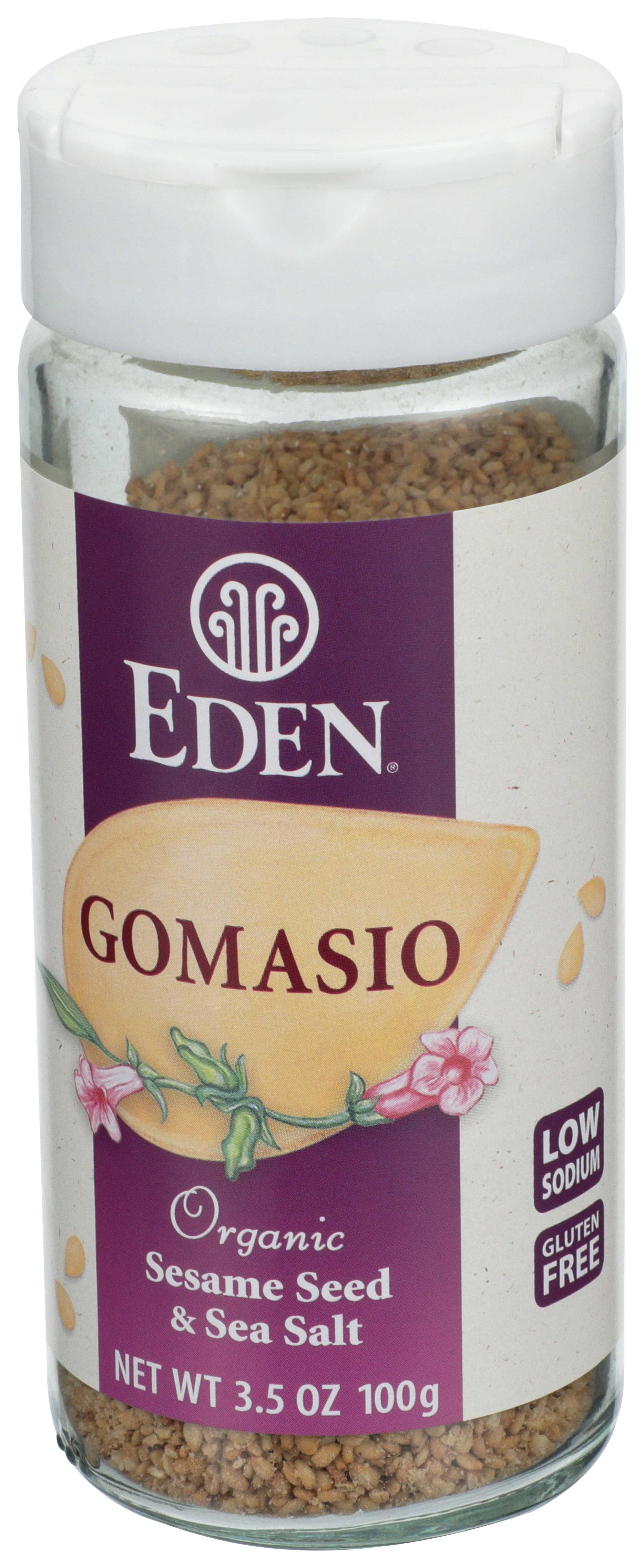 Eden Foods Organic Gomasio Sesame Salt, 3.5 Ounce -- 12 Per Case