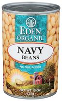 Eden Foods Organic Navy Beans, 15 Ounce -- 12 per case.