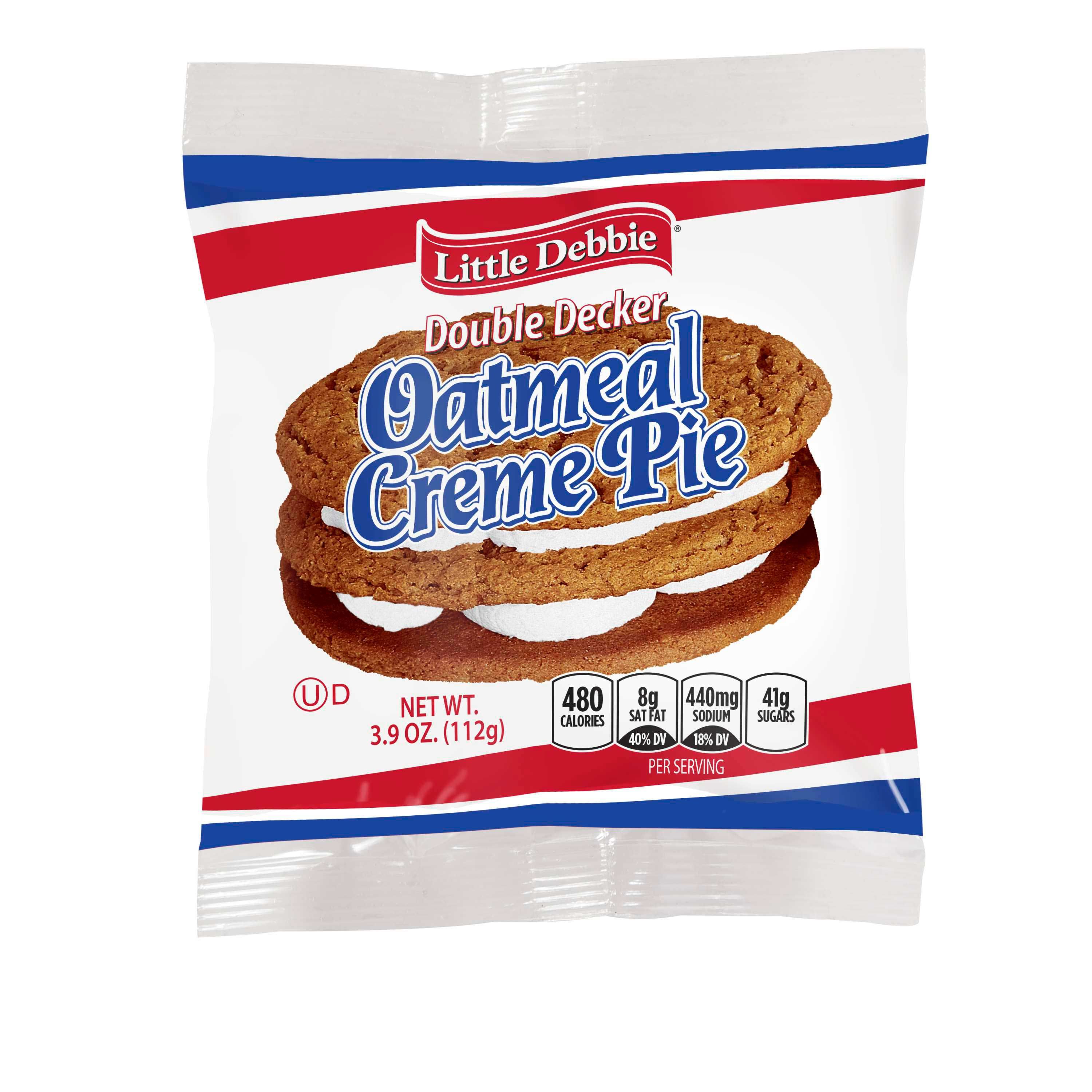 Little Debbie Vending Double Decker Oatmeal Creme Pie, 3.9 Ounce -- 54 Per Case