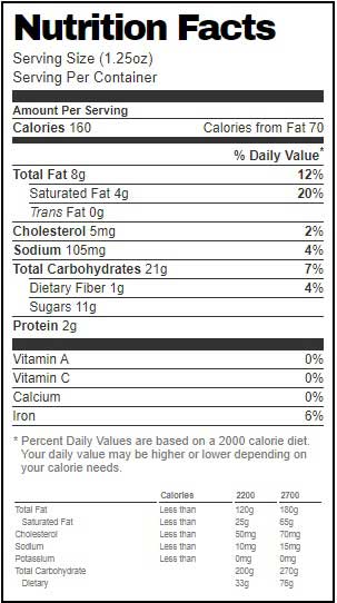 Readi-bake Double Chocolate Cookie Dough, 1.25 Ounce -- 288 Per Case