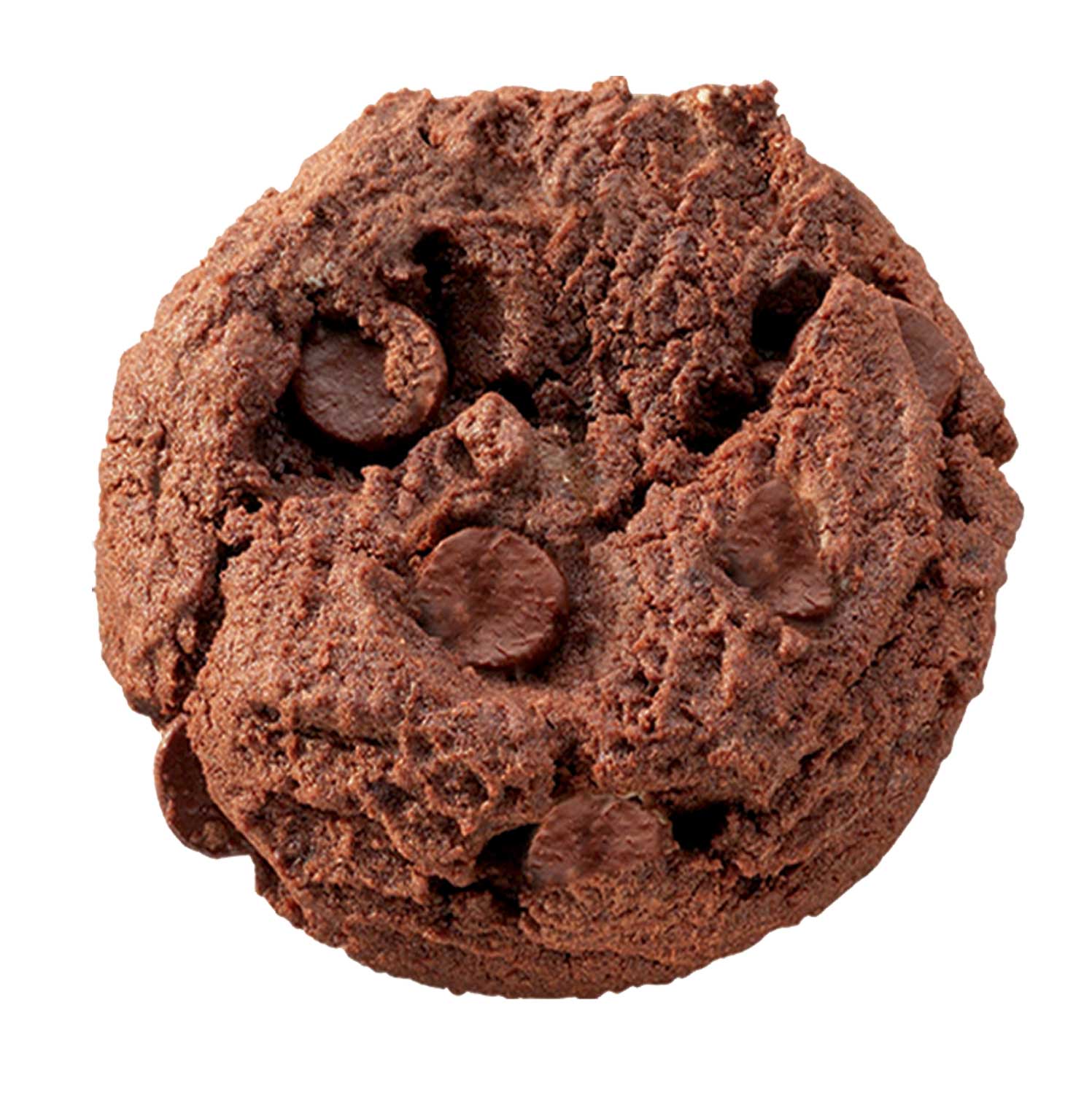 Readi-bake Double Chocolate 51 Percent Whole Grain Trans Fat Free Cookie Dough, 1.85 Ounce -- 192 Per Case