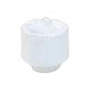 Pactiv Meadoware White Plastic Bowl, 12 Ounce Capacity -- 1000 per case