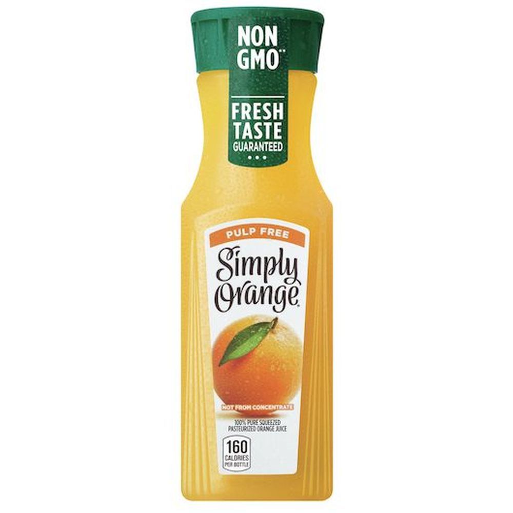 Simply Pulp Free Orange Juice, 11.5 Fluid Ounce -- 24 Per Case