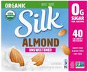 Silk Organic Unsweetened Almond Milk - Club Pack, 64 Ounce -- 3 per case.