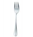 Chef and Sommelier Renzo 18/10 Stainless Steel Salad Fork, 7 5/16 inch -- 36 per case.