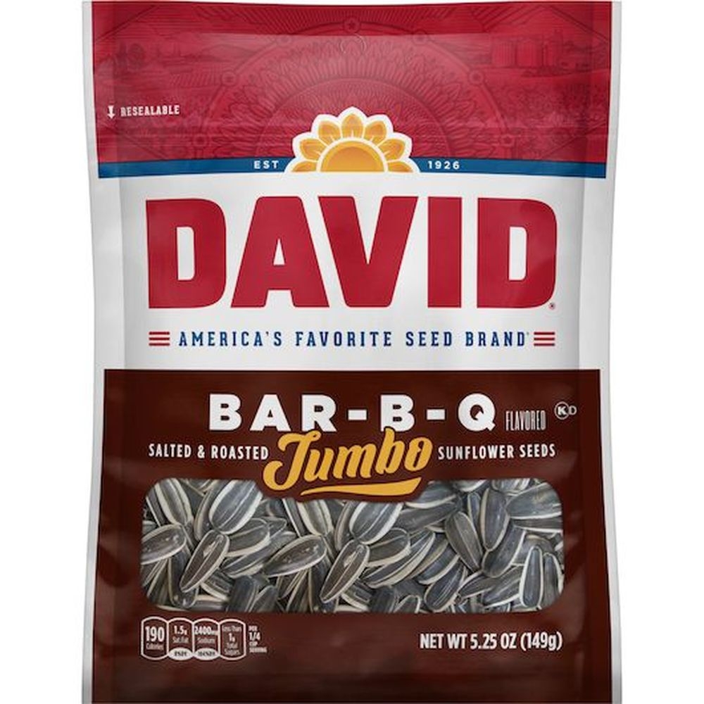 David Mixed Flavor Sunflower Seeds Shipper -- 60 Per Case
