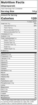 Lou Ana Premium White Coconut Popping Oil, 50 Pound Pail