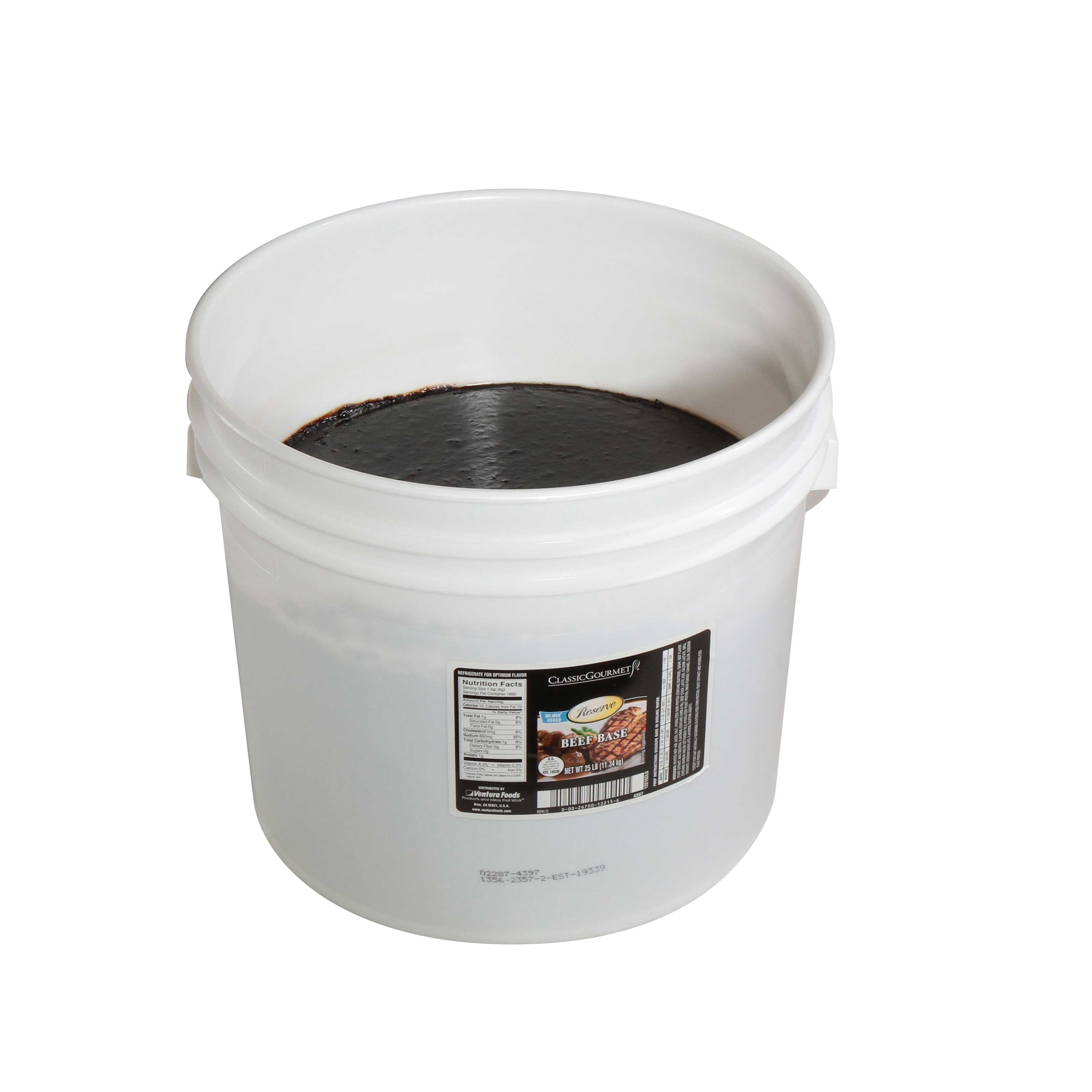 Classic Gourmet Real Beef Base, 25 Pound