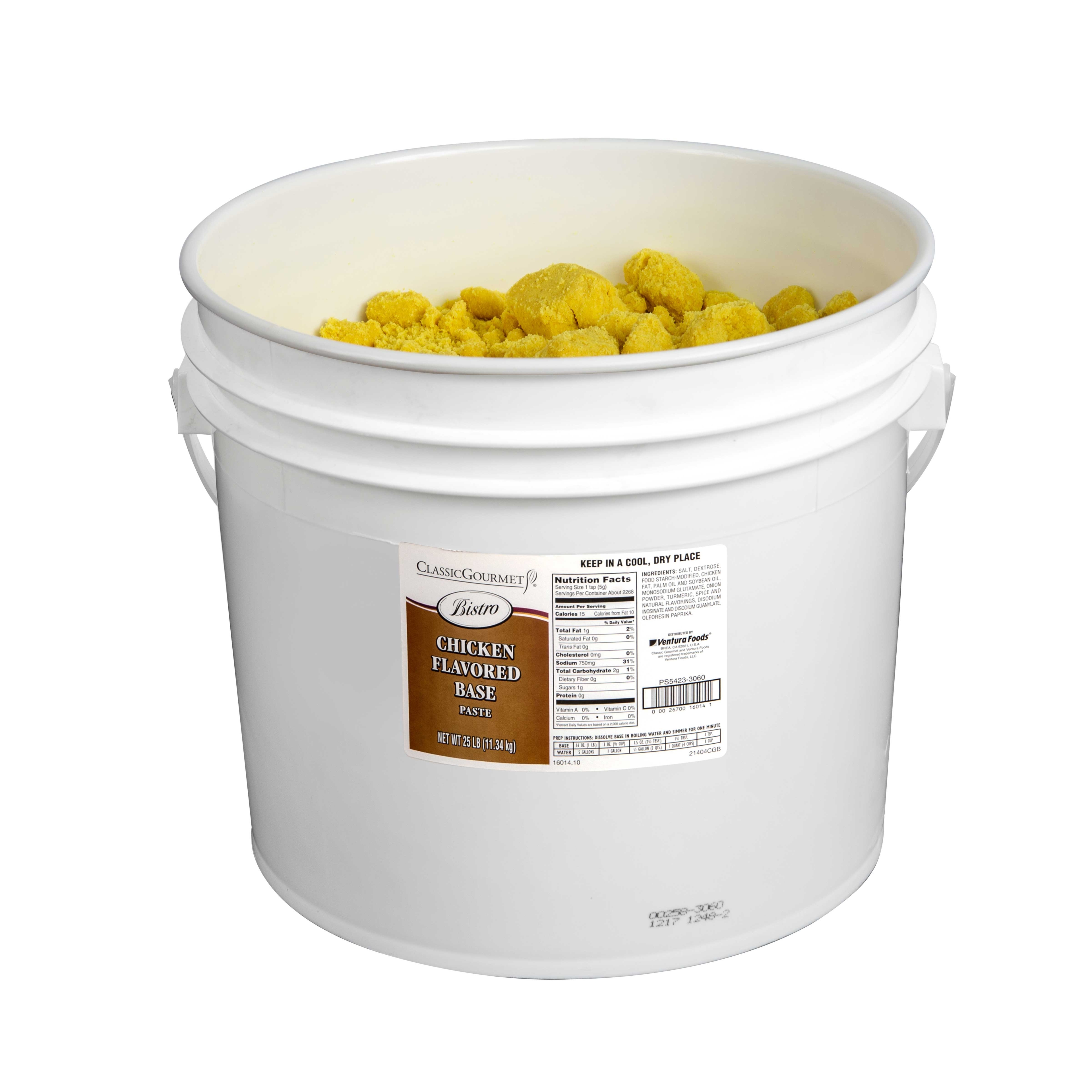 Classic Gourmet Bistro Chicken Flavor Base, 25 Pound