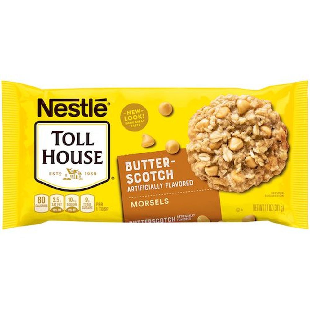 Toll House Butterscotch Morsels, 11 Ounce -- 12 Per Case