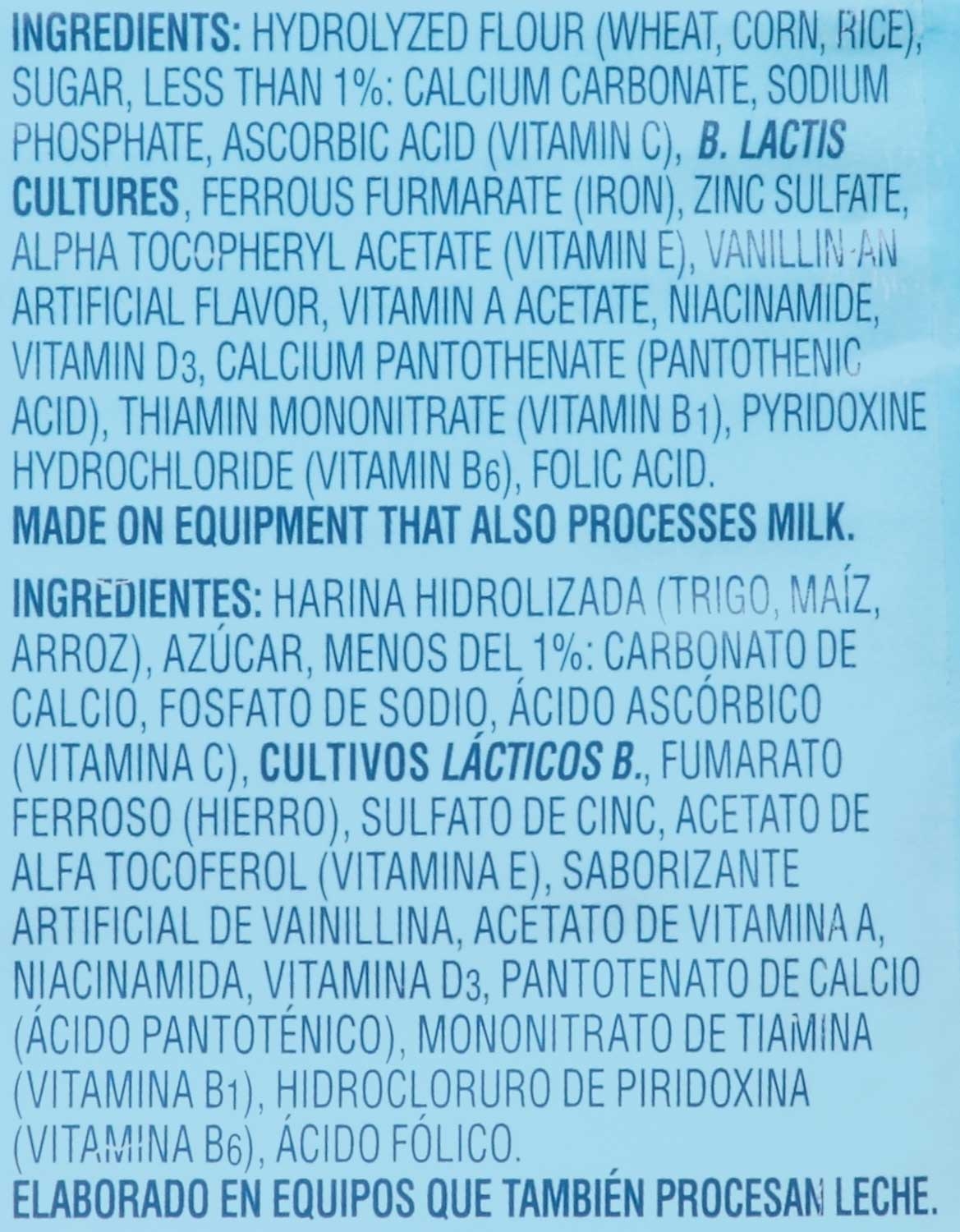 Nestle Nestum Three Rice Infant Cereals, 14.1 Ounce -- 6 per case.