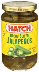 Hatch Chili Nacho Sliced Jalapenos, 12 Ounce -- 12 per case.