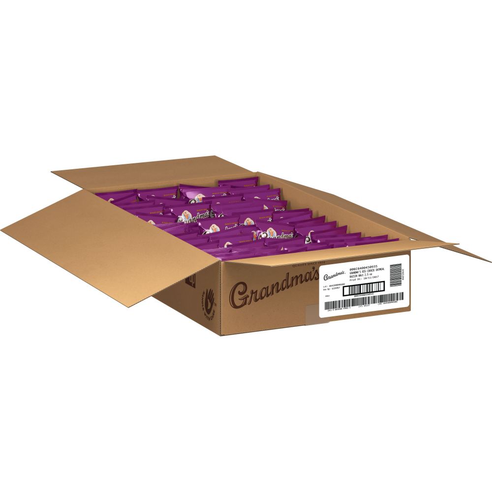 Grandma's Homestyle Big Oatmeal Raisin Cookie, 2.5 Ounce -- 60 Per Case