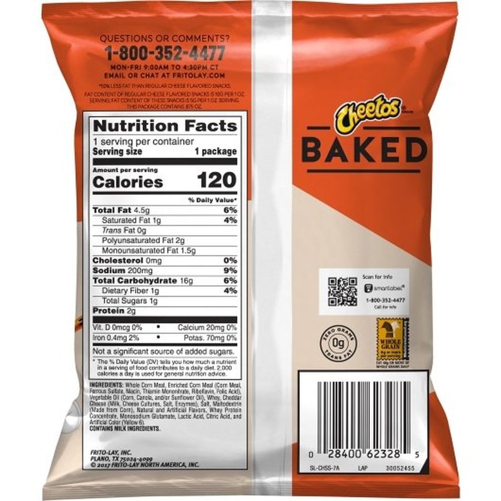 Cheetos Hot Crunchy Cheese Flavored Snacks, 0.875 Ounce -- 104 per case