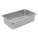 Super Pan Ii Stainless Steel Steam Table Pans,18-8 Stainless Steel , Full Size,Dimensions 20 3/4 X 12 3/4 Inches,19.9 Ltr.