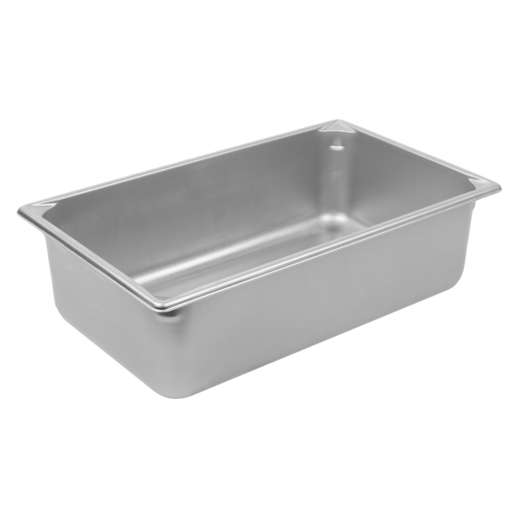 Super Pan Ii Stainless Steel Steam Table Pans,18-8 Stainless Steel , Full Size,Dimensions 20 3/4 X 12 3/4 Inches,19.9 Ltr.