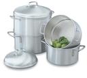 Vollrath Wear-Ever Aluminum Rice/Vegetable Steamer, 3 Quart.