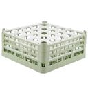 Vollrath Light Green 25-Compartment Glass Rack, 8 1/2 inch.