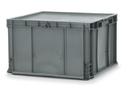 Vollrath Tote N Store Gray Chafer Box with Lid, 13 x 21.75 x 20.875 inch -- 12 per case.
