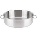 Vollrath Intrigue Stainless Steel Brazier Casserole Pan, 24 Quart.
