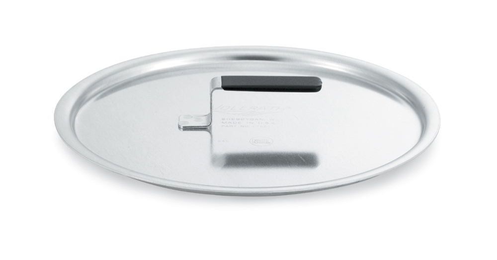 Vollrath 20 inch Flat Cover for Aluminum Cookware, Welded Torogard Dipped Handle.