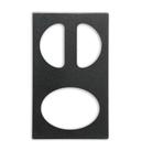 Vollrath Miramar Night Sky 1 Oval and 2 Half Oval Template.