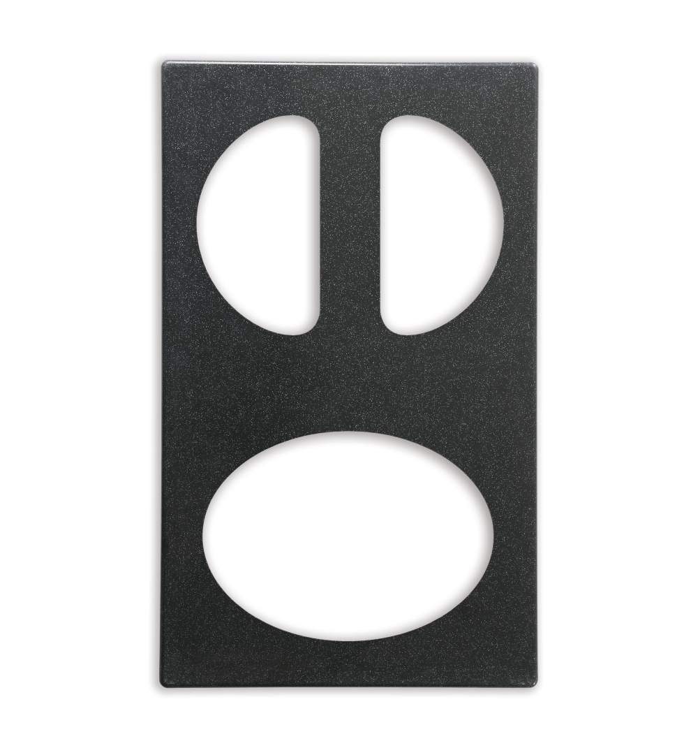 Vollrath Miramar Night Sky 1 Oval and 2 Half Oval Template.